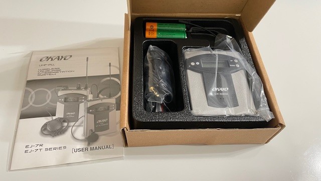 OKAYO Wireless Language Interpretation System EJ-7R Receiver – NEW