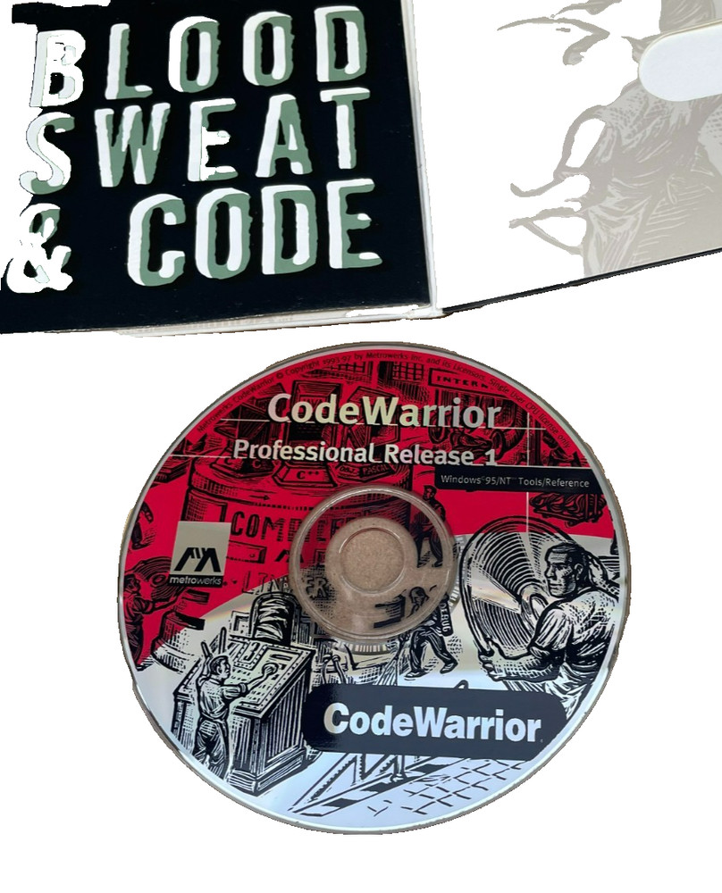 Metrowerks CodWarrior Professional Release 1, Windows 95/NT Tools U21212