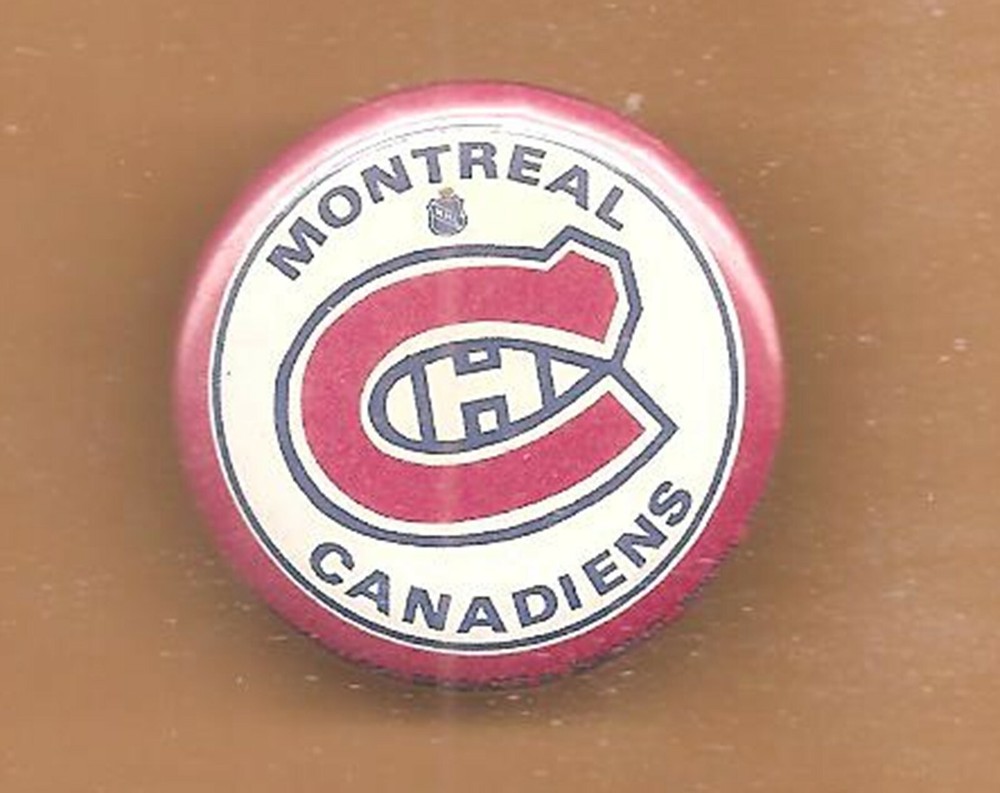 MONTREAL CANADIENS Classic Logo Lapel Button ~Excellent Condition