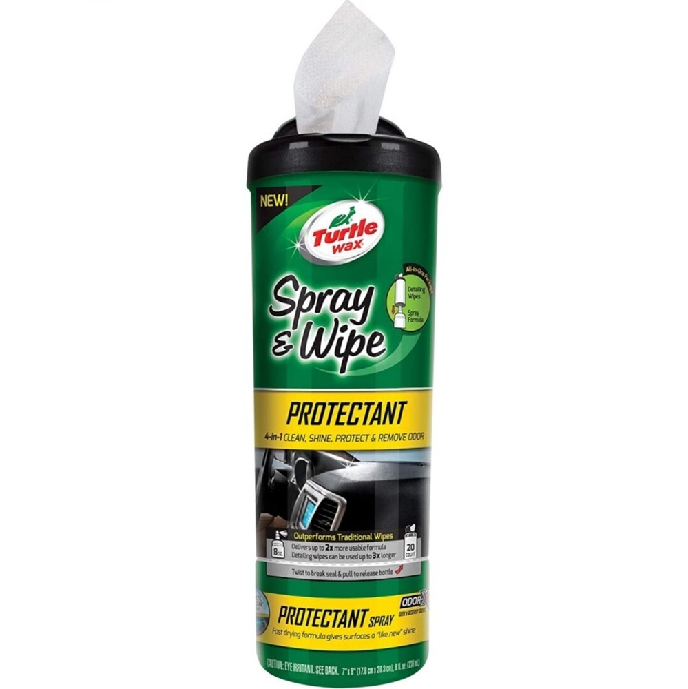 Turtle Wax 50939 Spray & Wipe Protectant