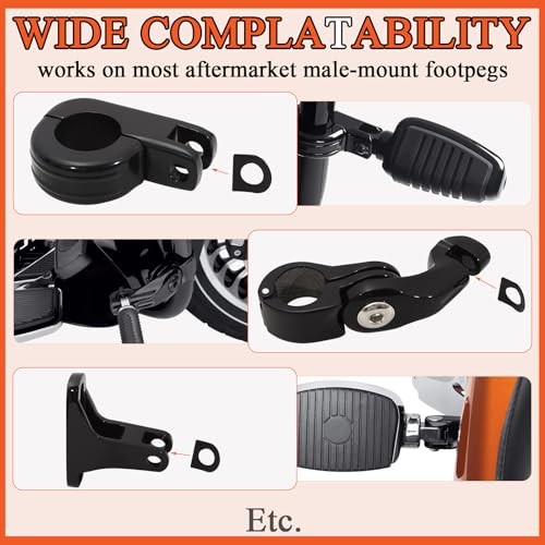 Foot Peg Spring Washers(10-Pack), Footpeg Support Bar Spring Washer for