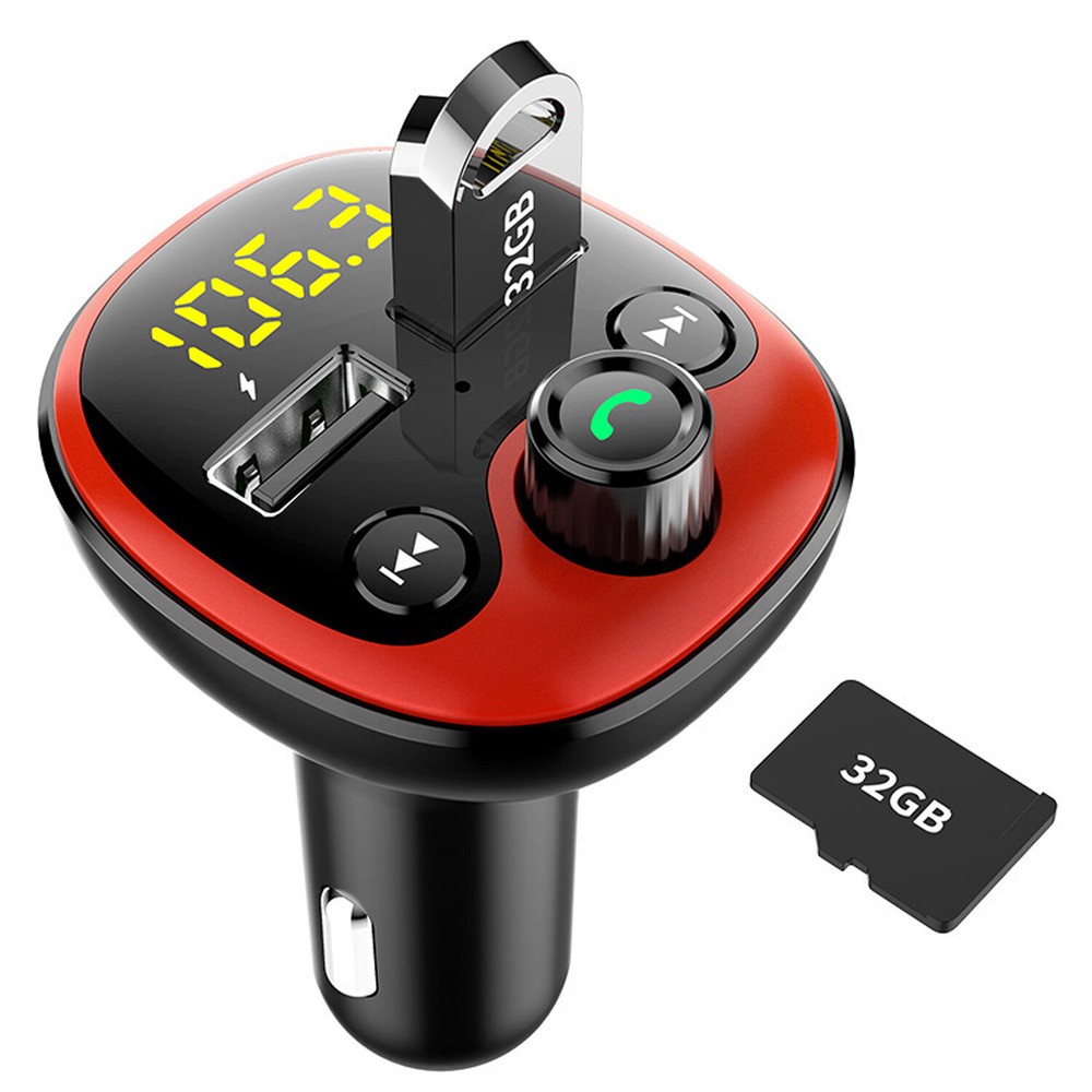 Bluetooth Car FM Transmitter MP3 Player Adapter Kit USB Charger Wireless