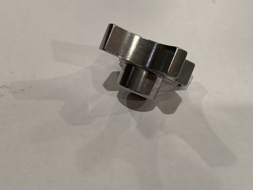 Aluminum Extrusion, Four Lobed Knobs, Luster Finish, Blank Knobs