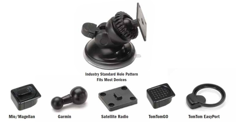 Bracketron Universal GPS Nav-Pro Black Dash Mount