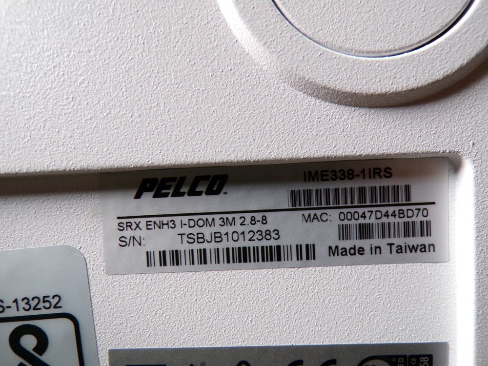 PELCO IME338-1 IRS CAMERA