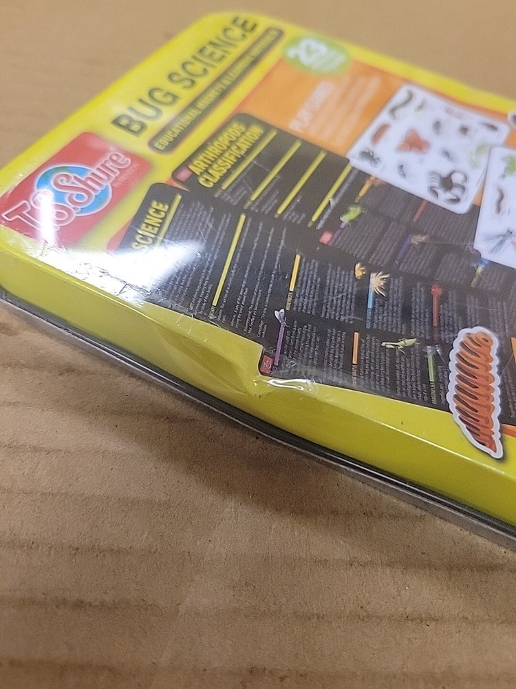 Bug Science S.T.E.M. Educational Learning Magnetic Tin T.S. Shure