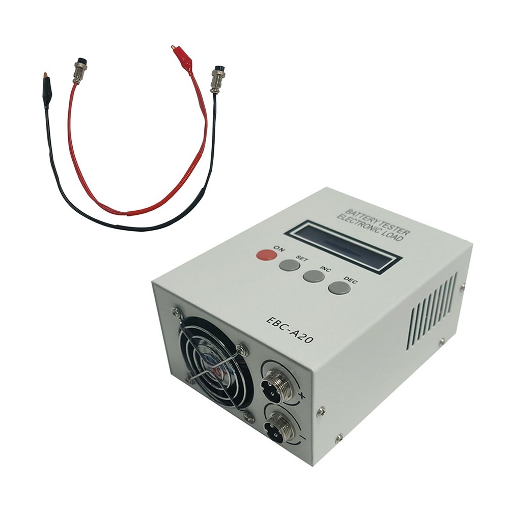 EbC‐A20 Battery Capacity Tester Battery Load Tester High Performance LCD Display