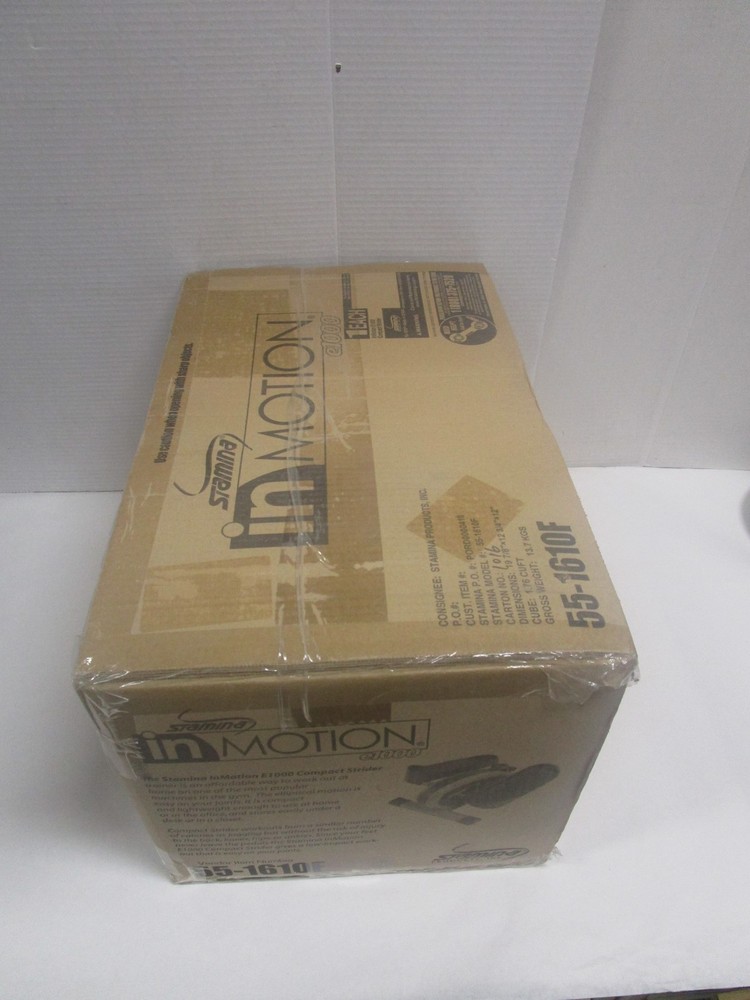 STAMINA IN MOTION E1000 Compact Lower Cardio Workout Stride Machine