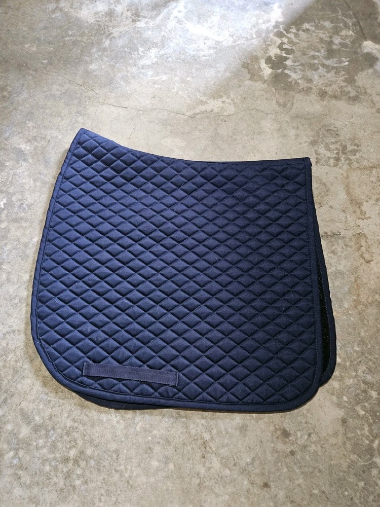 Tuffrider Navy Basic Dressage Saddle Pad