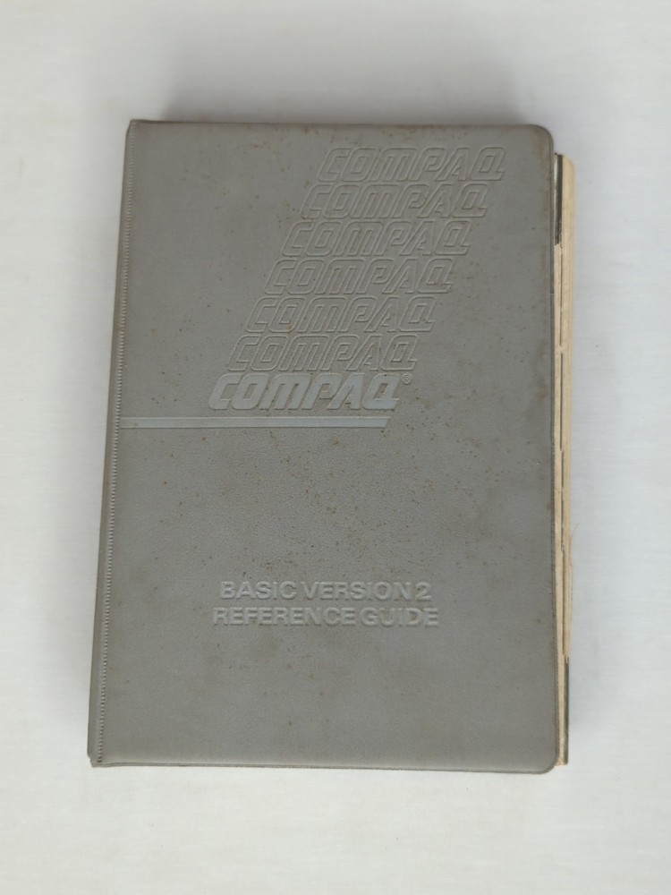 Compaq Basic Version 2 Reference Guide 100632