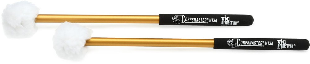 Vic Firth Corpsmaster Multi-tenor Mallets - Soft