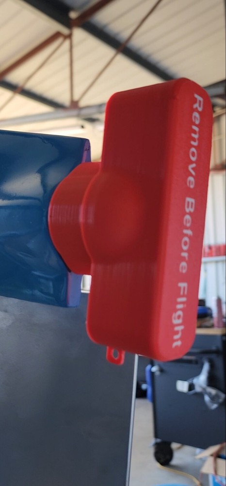 uAvionix tailBeacon X Protective Cover - Bright Red