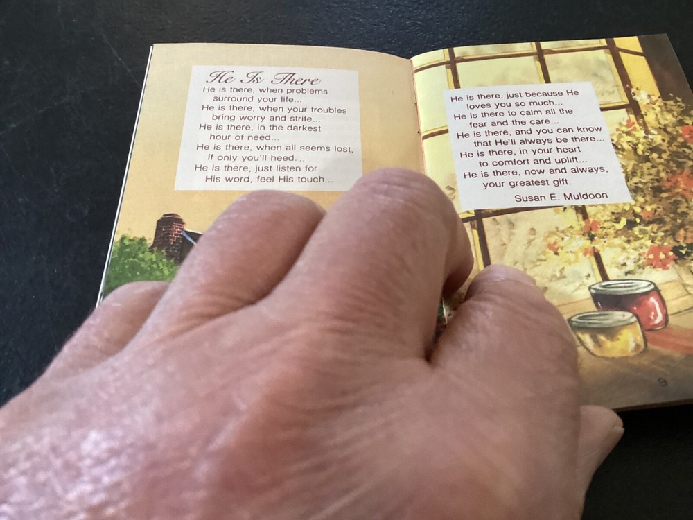 Small "His Touch" Religious Booklet