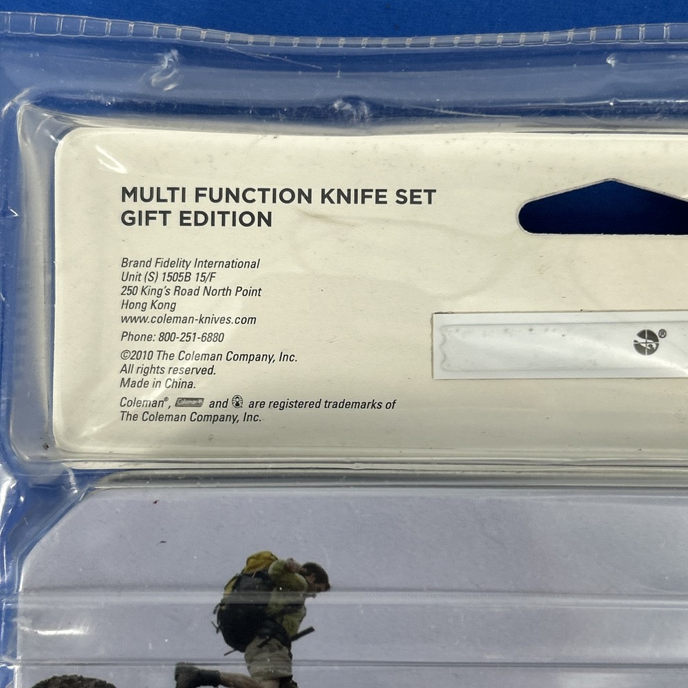 Coleman Multi Function Knife Set Gift Edition Knife Camping Hunting