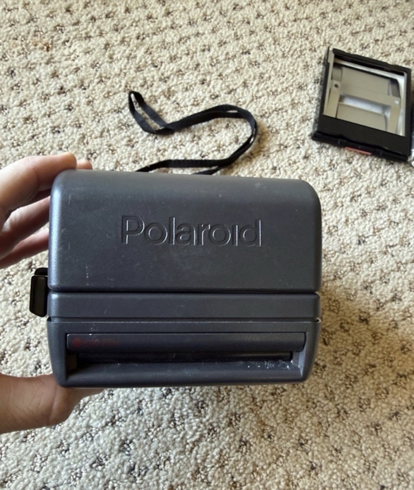 Vintage One Step Polaroid Instant Camera Kit NOT TESTED