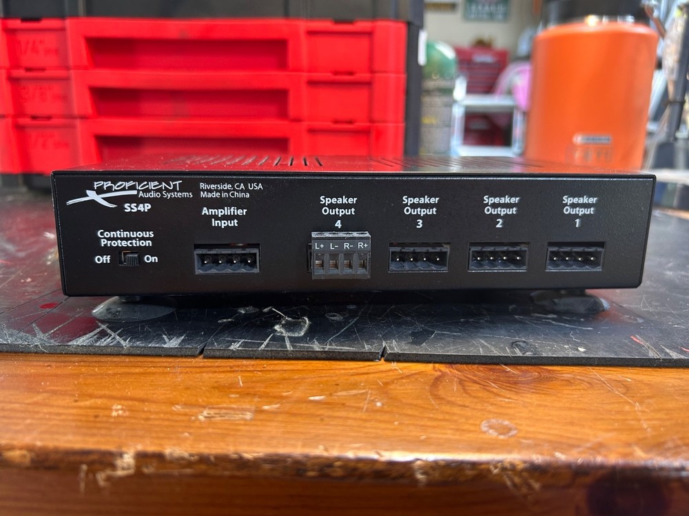 proficient audio systems SS4P 110v amplifier