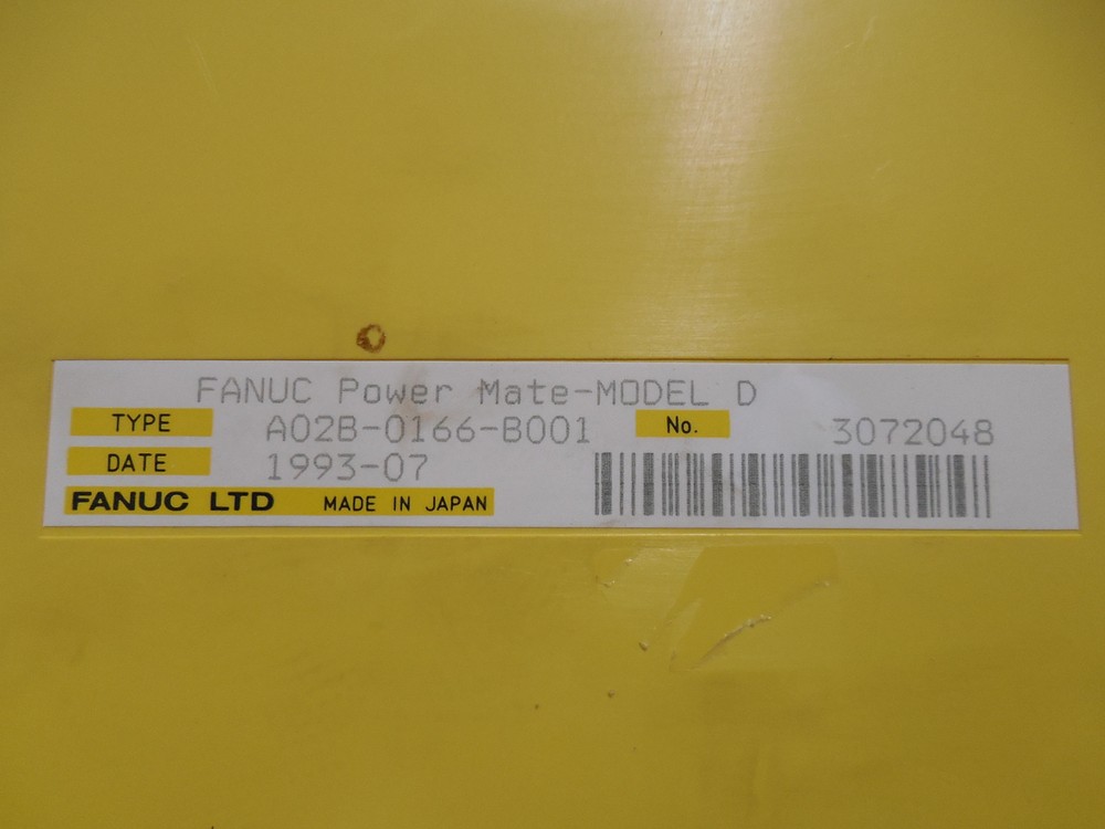USED Fanuc A02B-0166-B001 Power Mate Servo Controller Module Model D