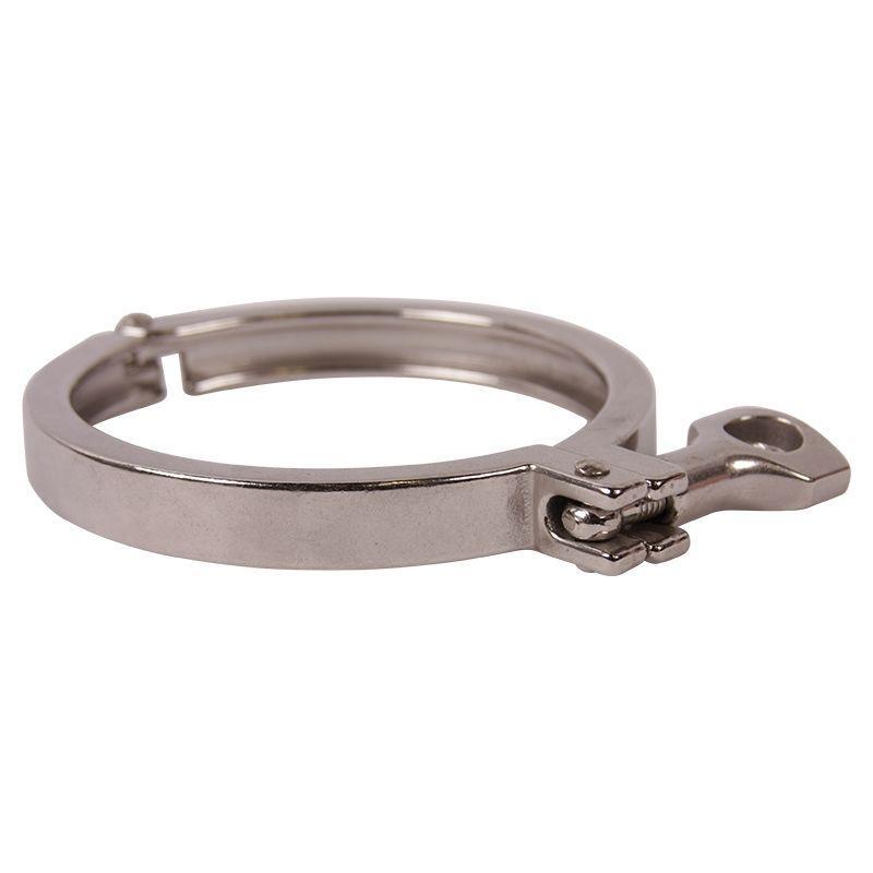 Sanitary Pressure Tri Clamp | 4 inch Single Hinge - SS304 (2 Pack)
