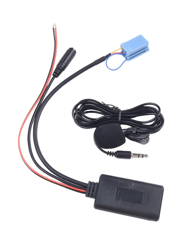 Microphone AUX Audio Adapter Black For Benz Microphone AUX Audio Adapter