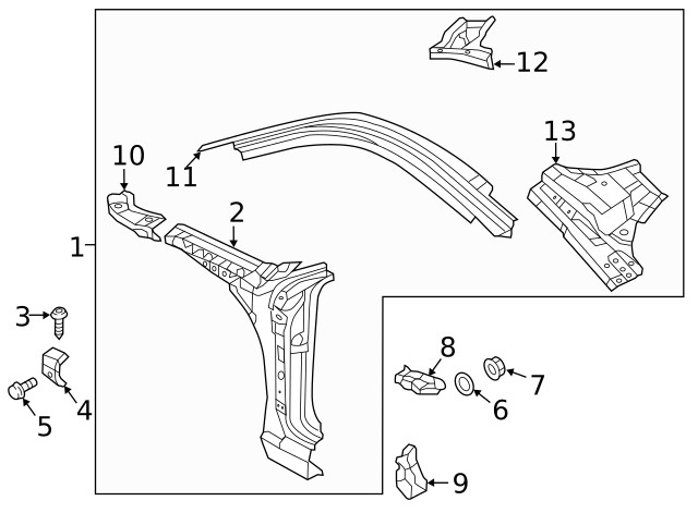 Genuine Audi Rivet N-907-164-03