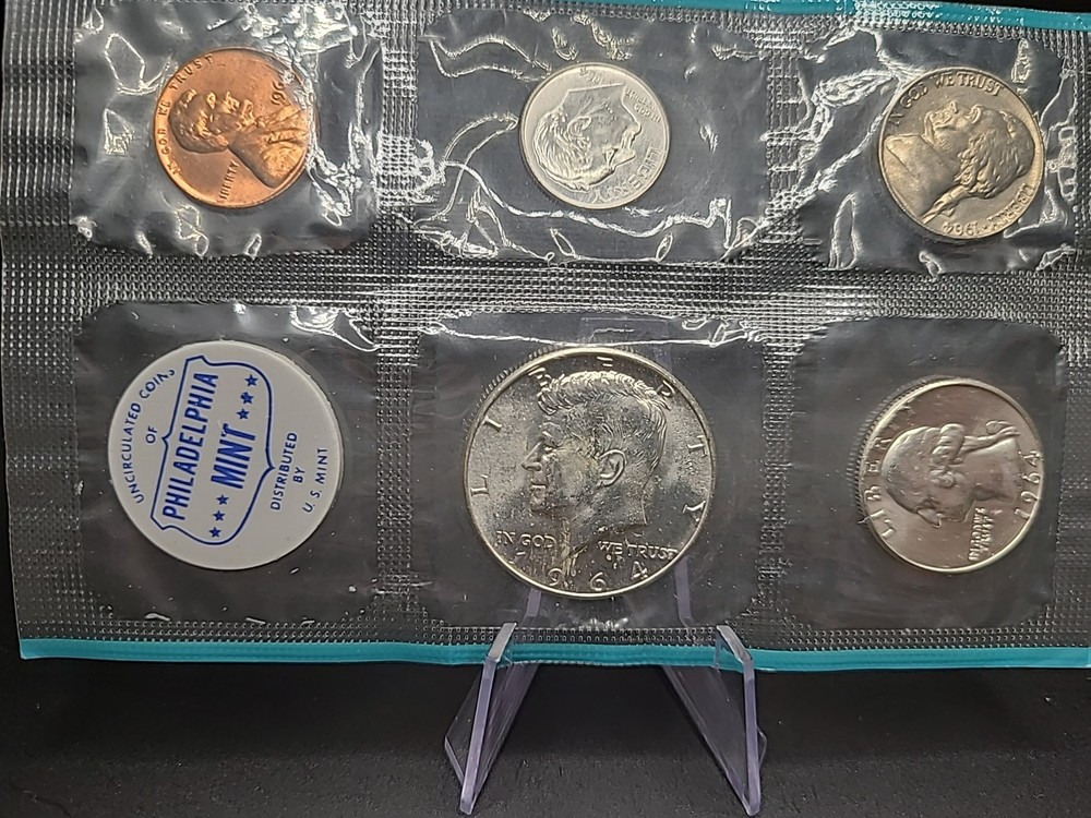 1964 P Mint Set 90% Silver Uncirculated
