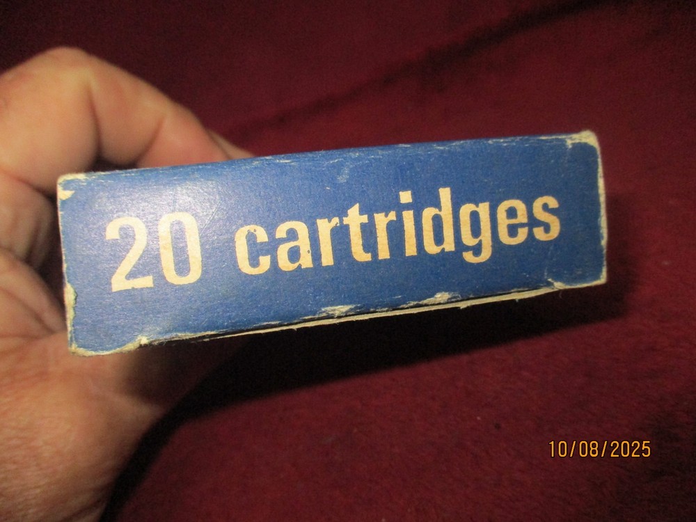 Vintage Interarms, 8mm Soft Point, Ammo Box, (Empty), No Insert
