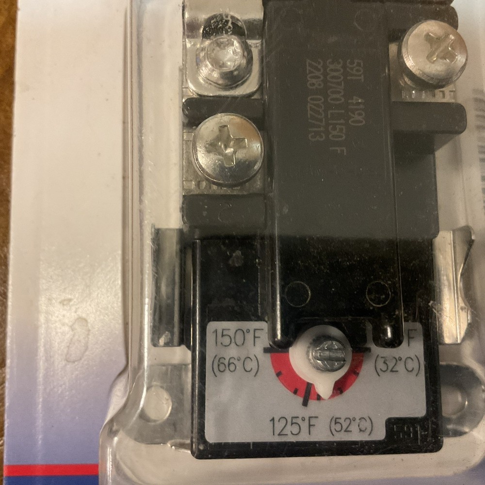 RICMOND Electric Upper Thermostat.. RP 11689. NEW.