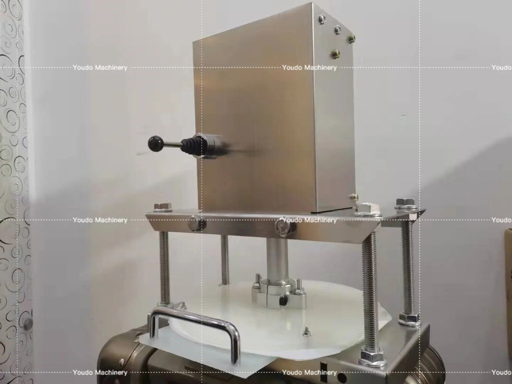 Hand-held Cake Pressing Machine Electric Pizza Dough Press Machine 22cm