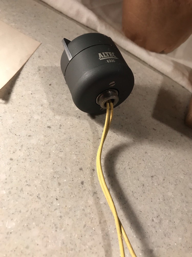 Vintage Alter 632-C Transmitter Microphone Head.