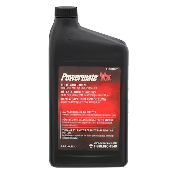 1 qt. Air Compressor Oil