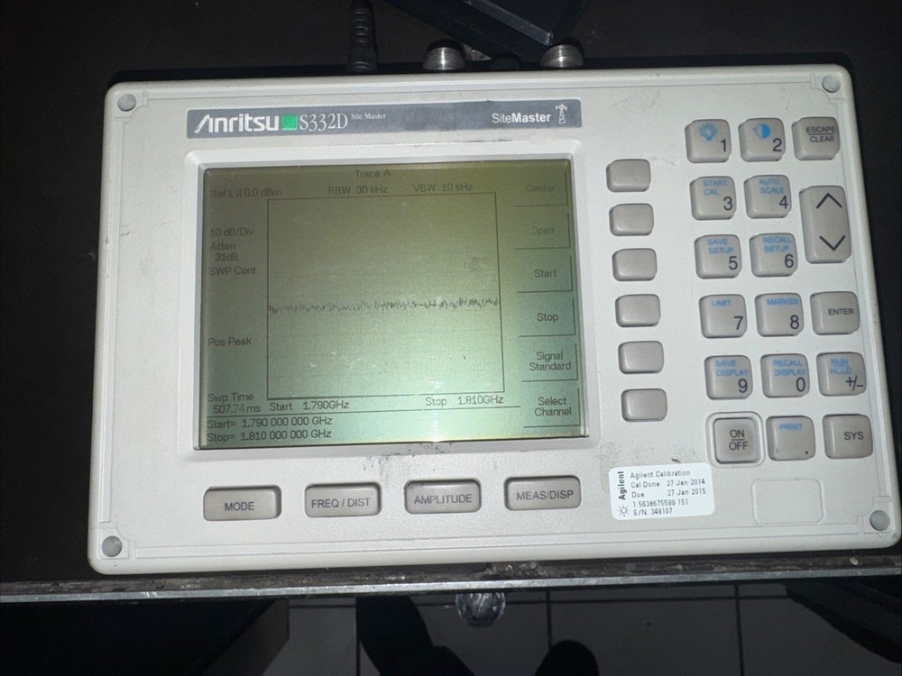 Anritsu S332D Site Master Cable & Antenna Analyzer