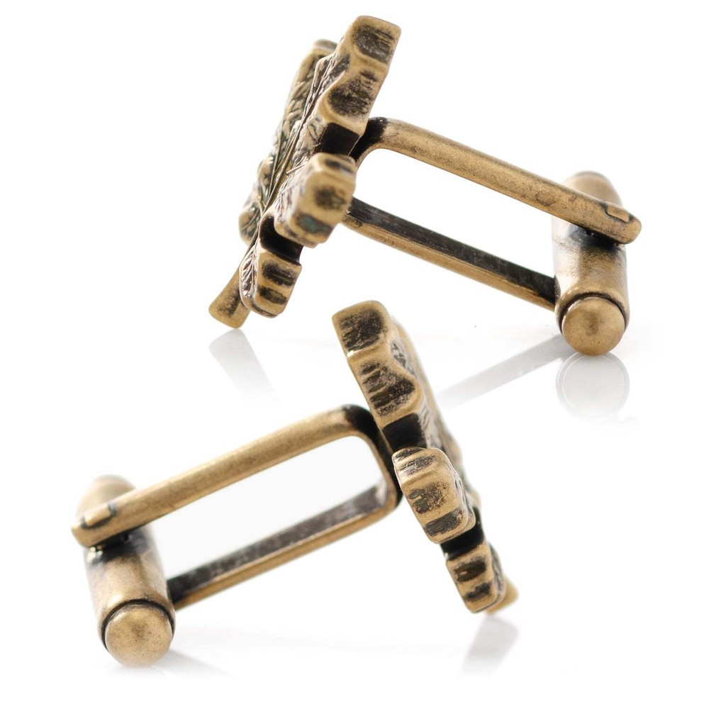 Maple Leaf 3D Cufflinks
