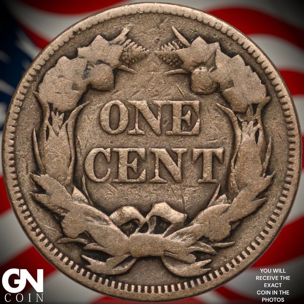 1857 Flying Eagle Cent Penny B0064