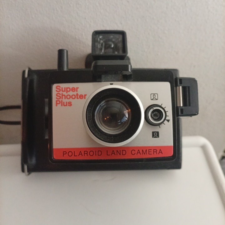 Polaroid VTG Camera Super Shooter Plus Instant Camera, Untested Clean.