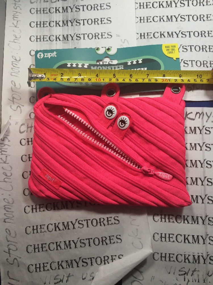 New ZIP IT 3 Ring Binder Pouch (Pink)