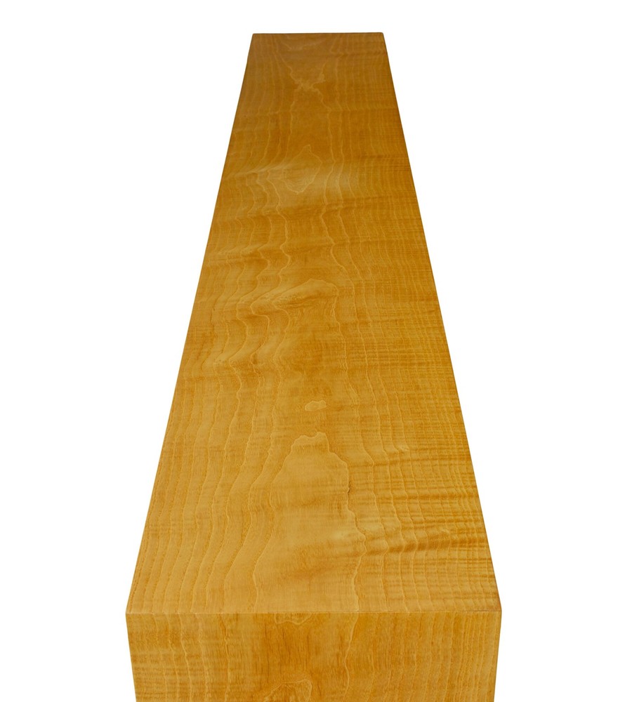SWEDISH MID CENTURY ELM OPEN BOOKCASE