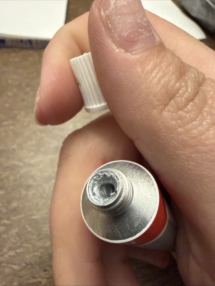 AMACO Silver Leaf Rub 'N Buff 15ml Used