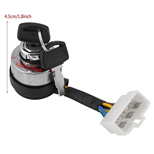 Key Switch of 6 Wire Ignition Start Ignition Start Key Switch Start Starter