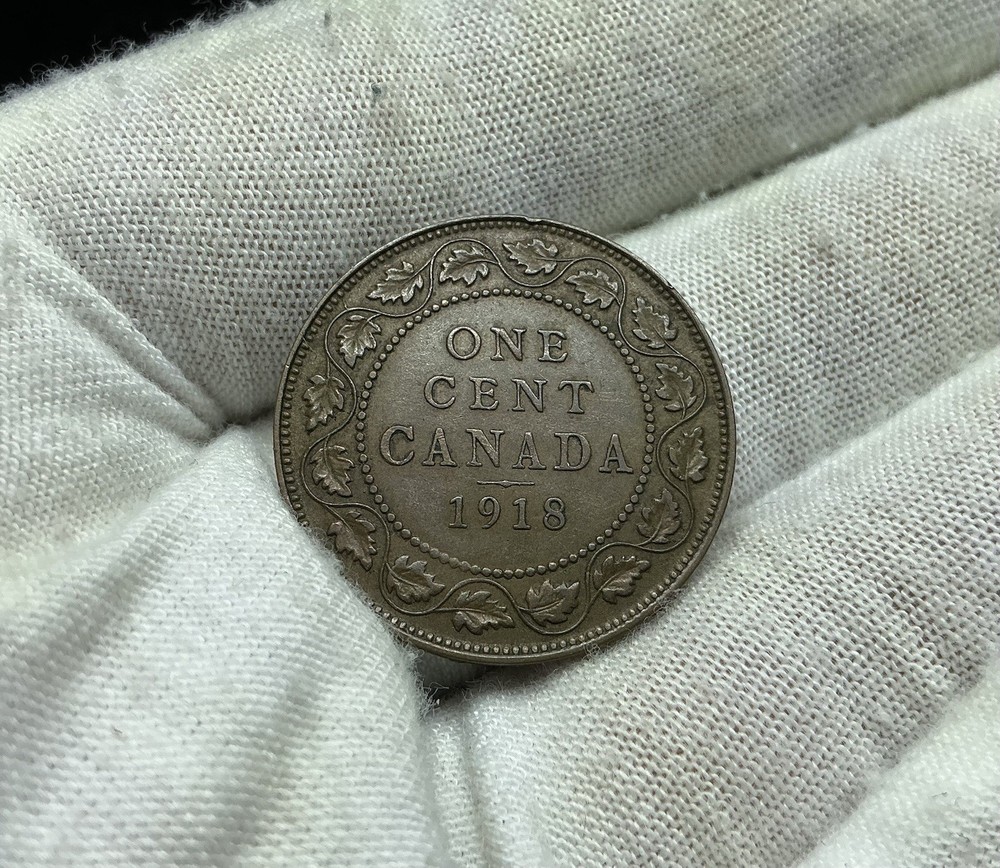1918 Canada Large Cent High Grade! Beautiful! M470