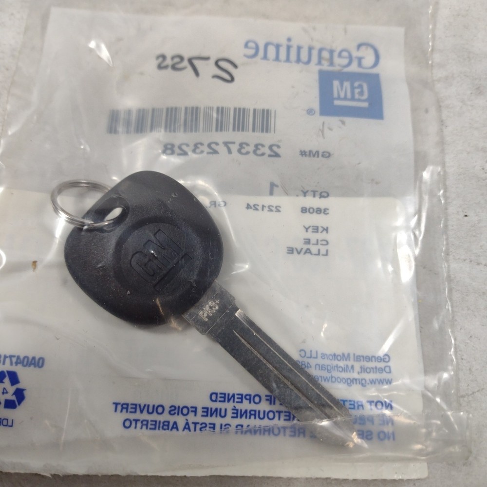 Genuine GM Key 23372328