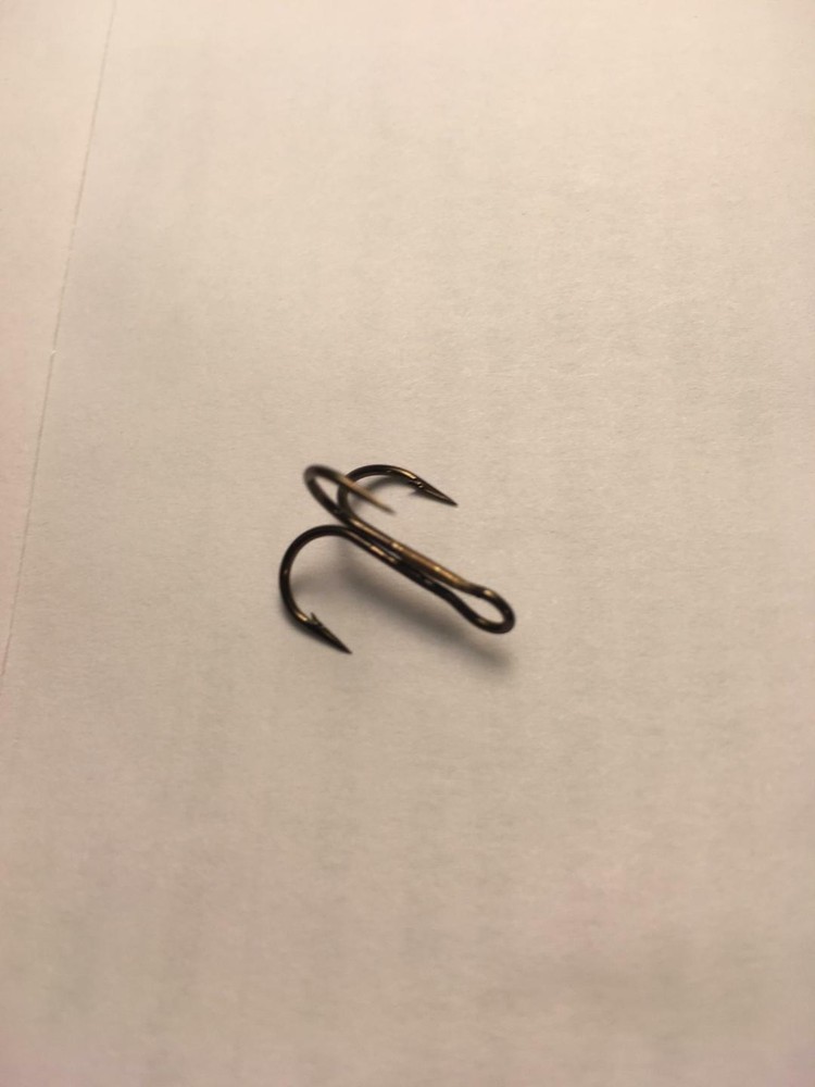 Split Shank / Split Treble / Clip in Treble Hooks Size 8 (25 Hook Pack)