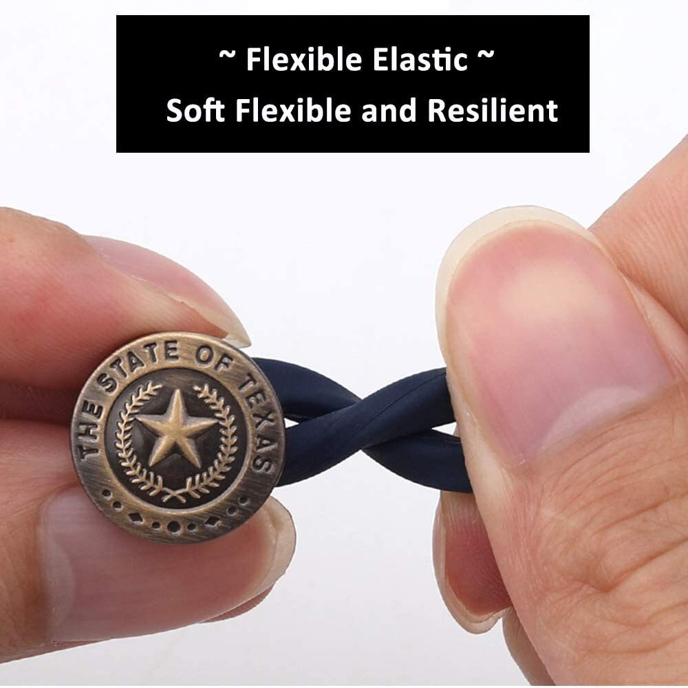4PCS Expander Button Pants Waist Extender Metal Adjustable Retractable For Jeans