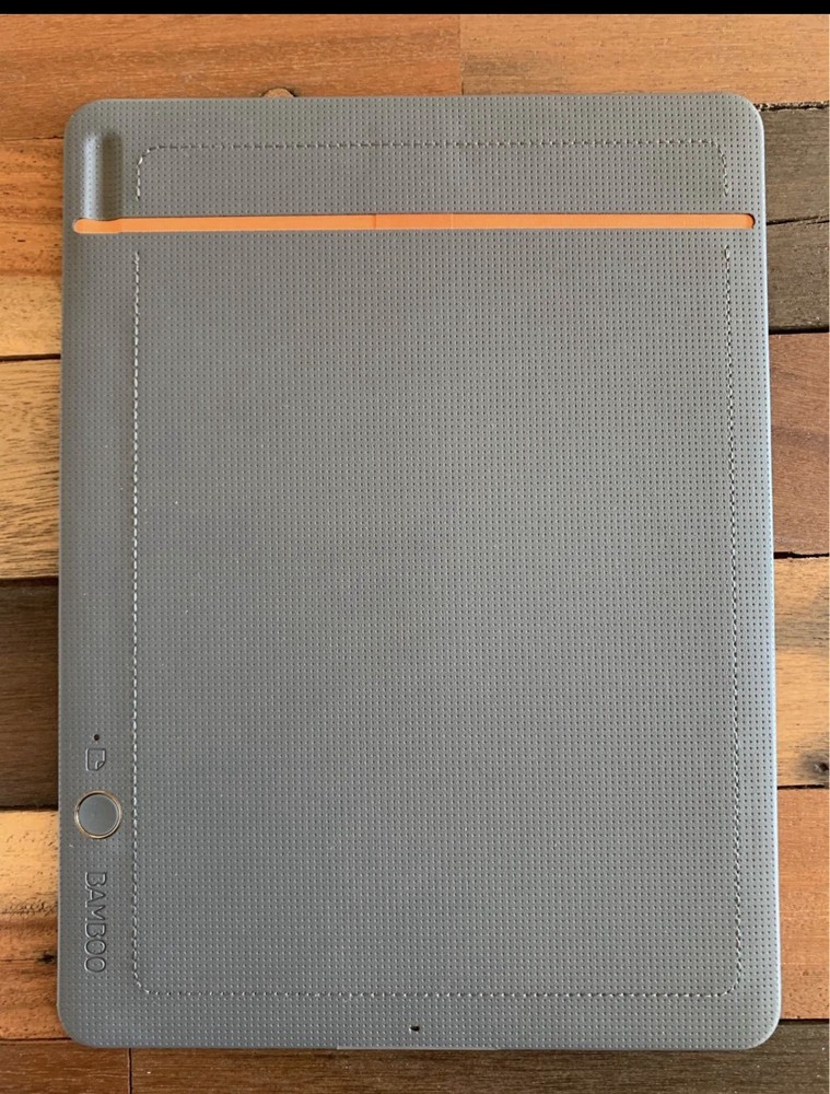 Wacom Bamboo Slate Small Drawing Tablet CDS610 Folio Smartpad