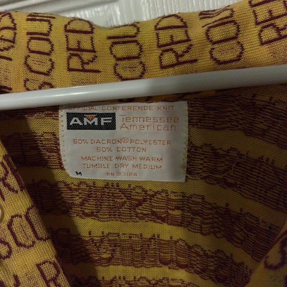 AMF redskin bowling shirt medium