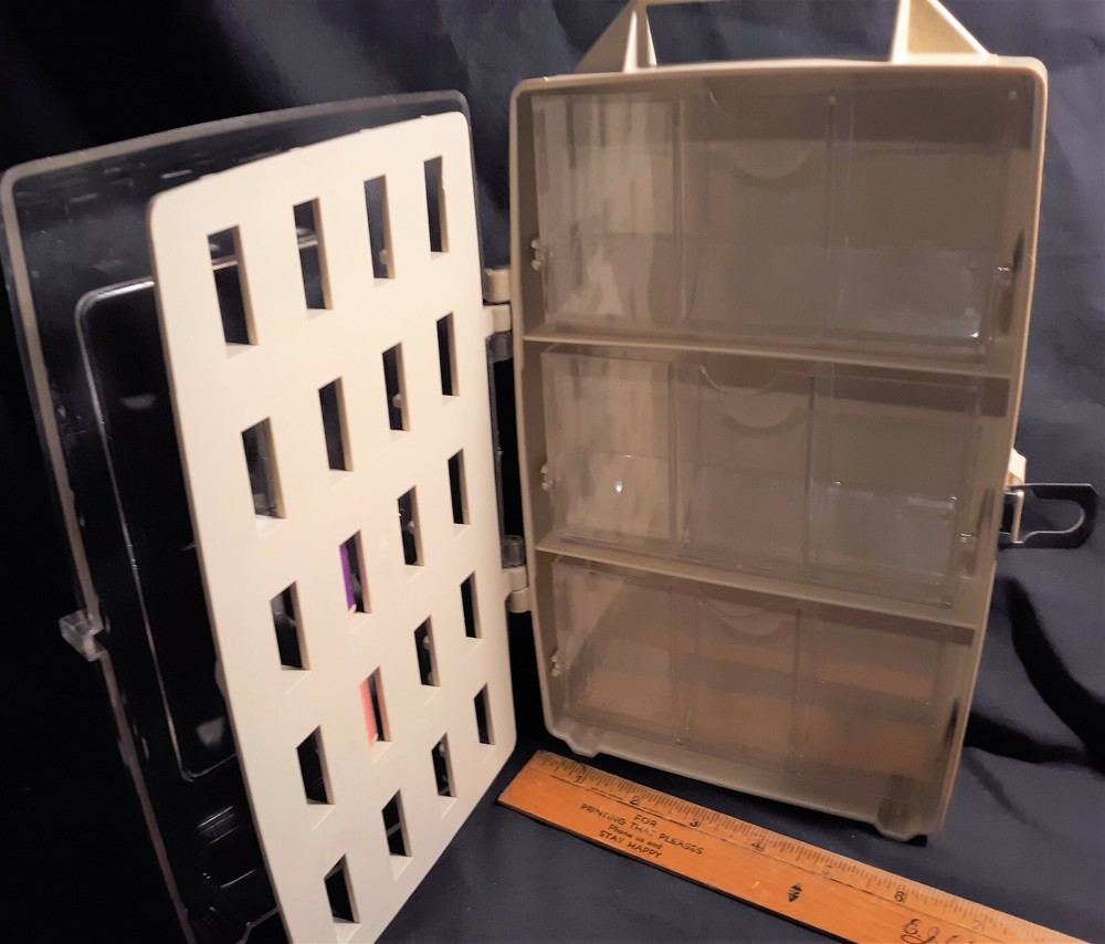AVANT Thread & Notions Storage Caddy Vintage Folding Compact For Small Spools