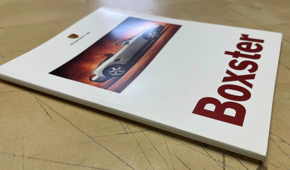 Vintage 1996 Porsche Boxster Brochure Ad