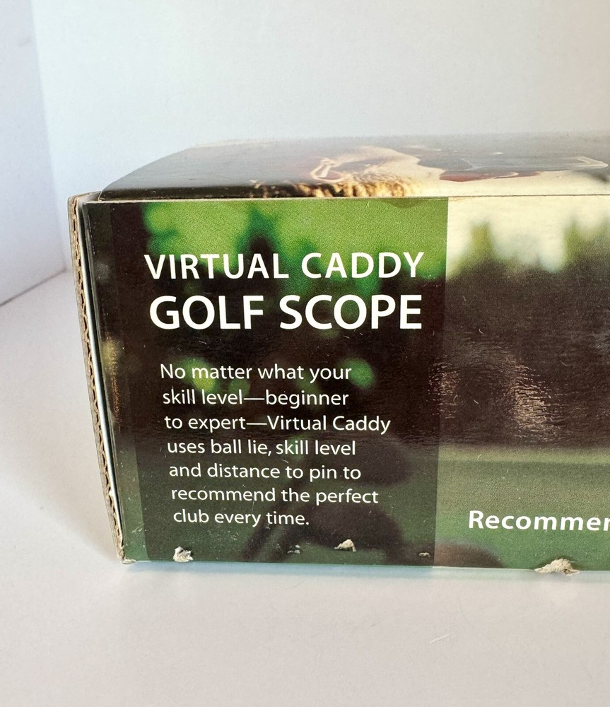 Brookstone Virtual Caddy 5 x 20 Digital Magnification Golf Scope Rangefinder