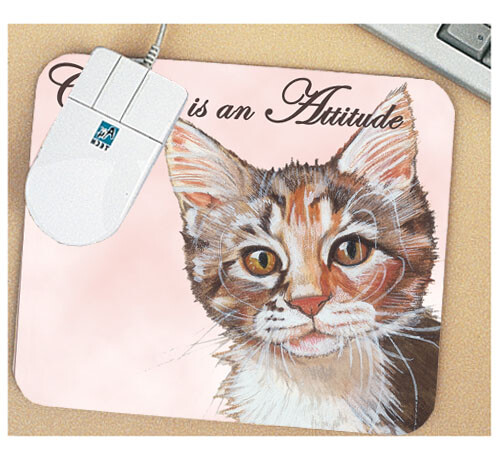 Cat Mouse Pad