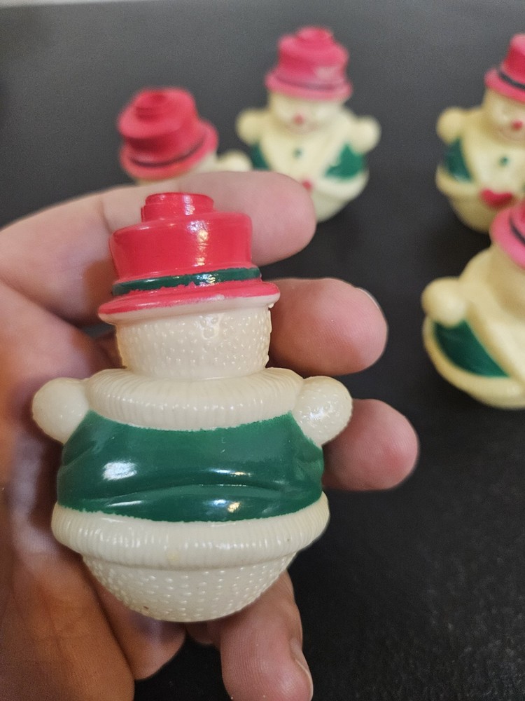 Vintage Snowman Light Covers