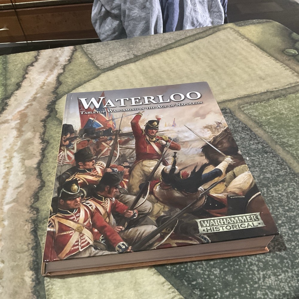 Waterloo Warhammer Historical Rulebook (2011, Games Workshop) RARE OOP VG